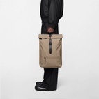 Ryggsäck Rolltop Rains Beige