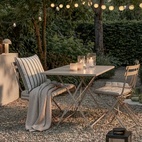 Stol Strada utomhus Grön 2-pack