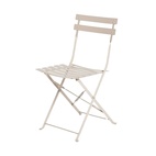 Stol Strada utomhus Beige 2-pack