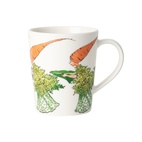 Mugg Elsa Beskow 28cl med handtag, Carrot