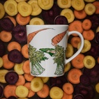 Mugg Elsa Beskow 28cl med handtag, Carrot