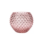 Vas Cara Kristall 18 cm rosa