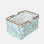 Picnickorg ihopfällbar Coral turkos