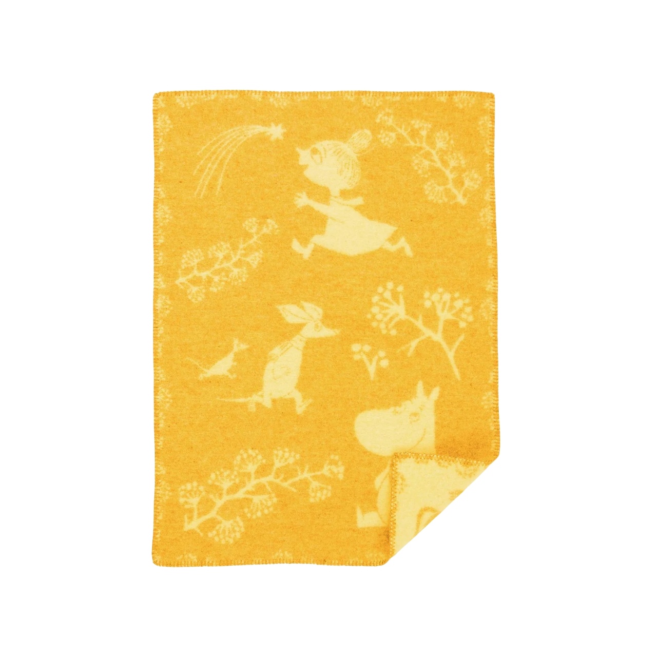 Barnpläd Moomin winterland Winter sun