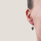 Örhängen Leafy brons