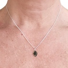 Halsband Leafy brons