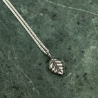 Halsband Leafy silver