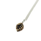 Halsband Leafy brons