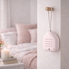 Speldosa Kvitter Mini Ljusrosa