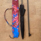 Parasoll Moln UPF 50+ 180 cm