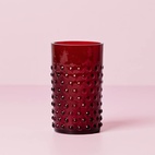 Glas Cecilia Kristall 2-p 20 cl röd