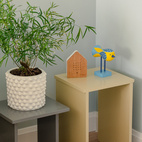 Birds 1967 No.5 Blå/Gul