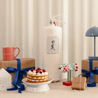 Brandsläckare 6 kg vit/vit solstickan