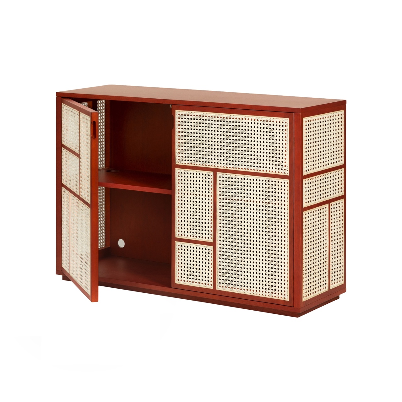 Sideboard Air Röd, Cane