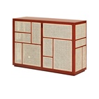 Sideboard Air Röd, Cane