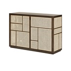 Sideboard Air, Mörk Ek, Cane