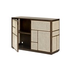 Sideboard Air, Mörk Ek, Cane