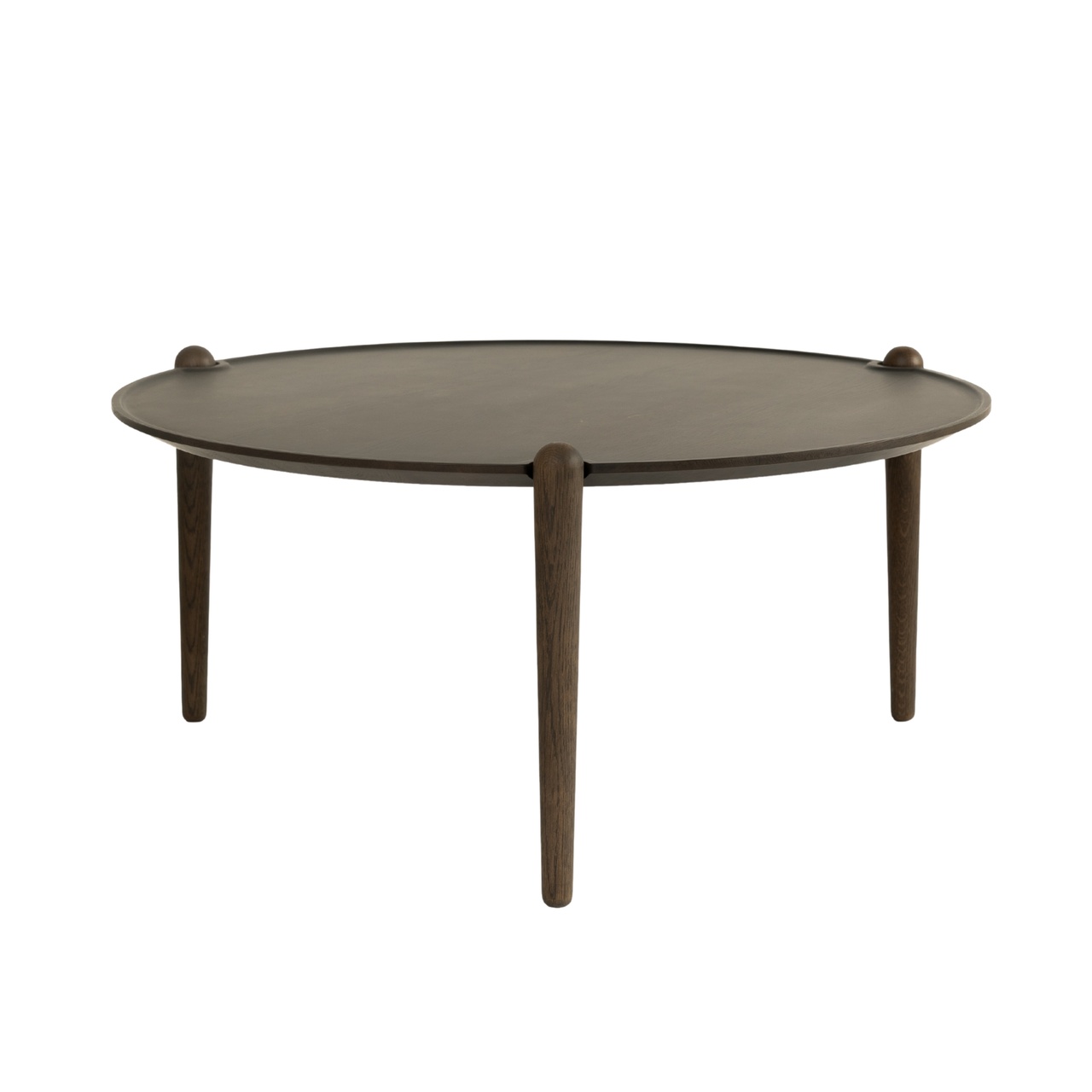 Bord Aria 90 cm Hög Mörk Ek