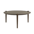 Bord Aria 90 cm Hög Mörk Ek