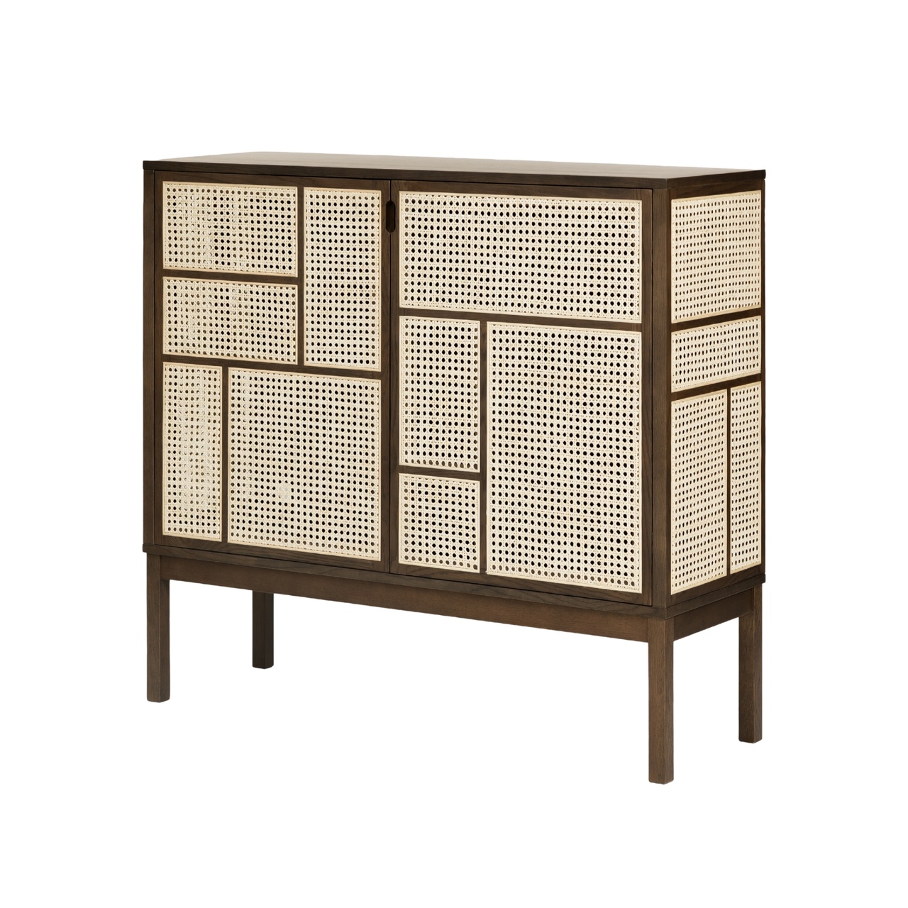 Sideboard Air med ben, Mörk Ek