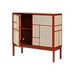 Sideboard Air med ben, Röd