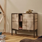 Sideboard Air med ben, Mörk Ek