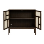 Sideboard Air med ben, Mörk Ek