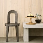 Olivia stol Mörk Ek