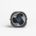 Bordsfläkt trådlös Fantastic Wood Petroleum