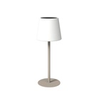 Bordslampa Arc Solcell USB Ivory sand