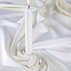 Ljusstake Le Tissu Vit