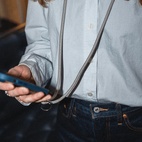 Mobilband Hooked Grey