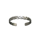 Armband Braid matt stål