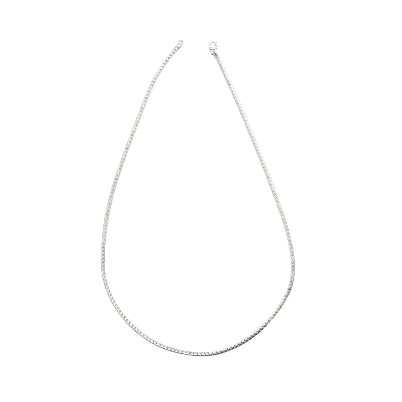 Halsband Blanca 45 cm silver