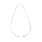 Halsband Blanca 45 cm silver