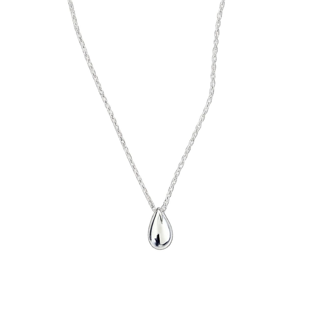 Halsband Drop Silver