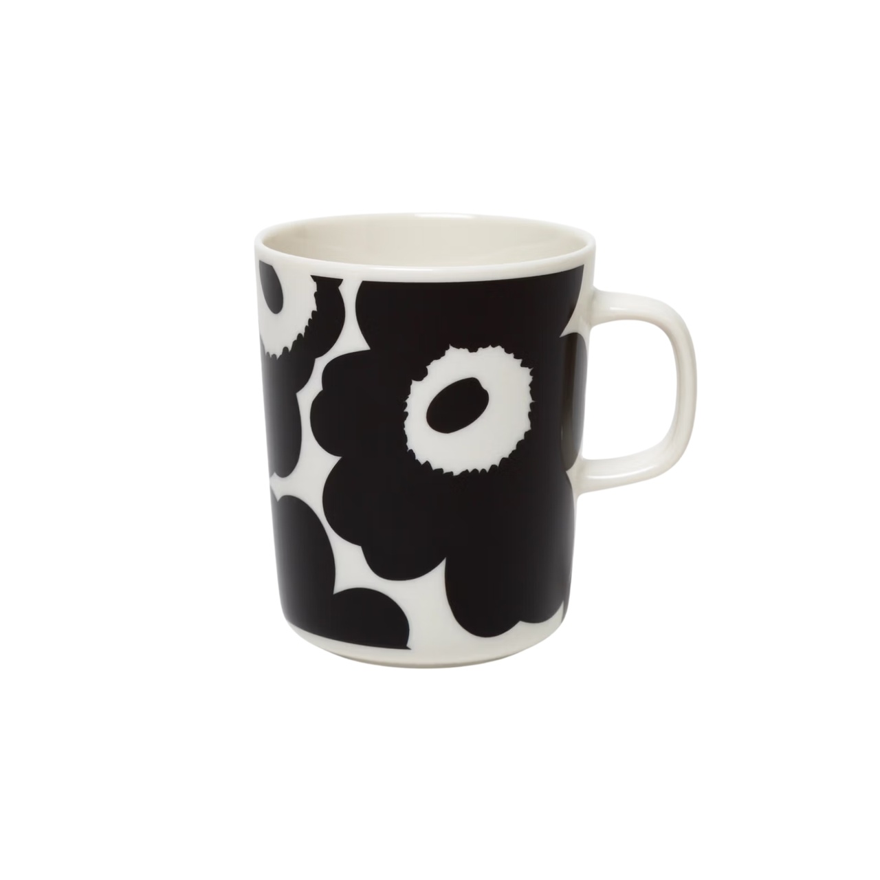 Mugg UNIKKO 2,5 dl svart/vit