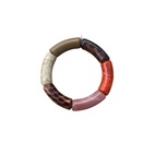 Armband Ark Fanny naturfärger 15,5 cm