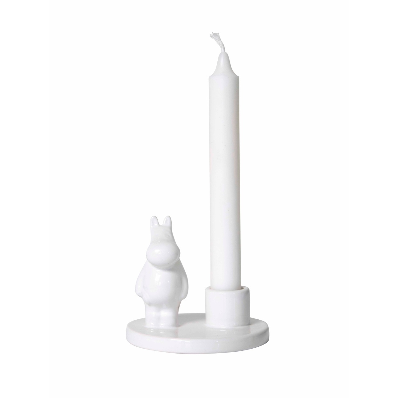 Ljusstake Mumin Vit