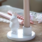 Ljusstake Mumin Vit