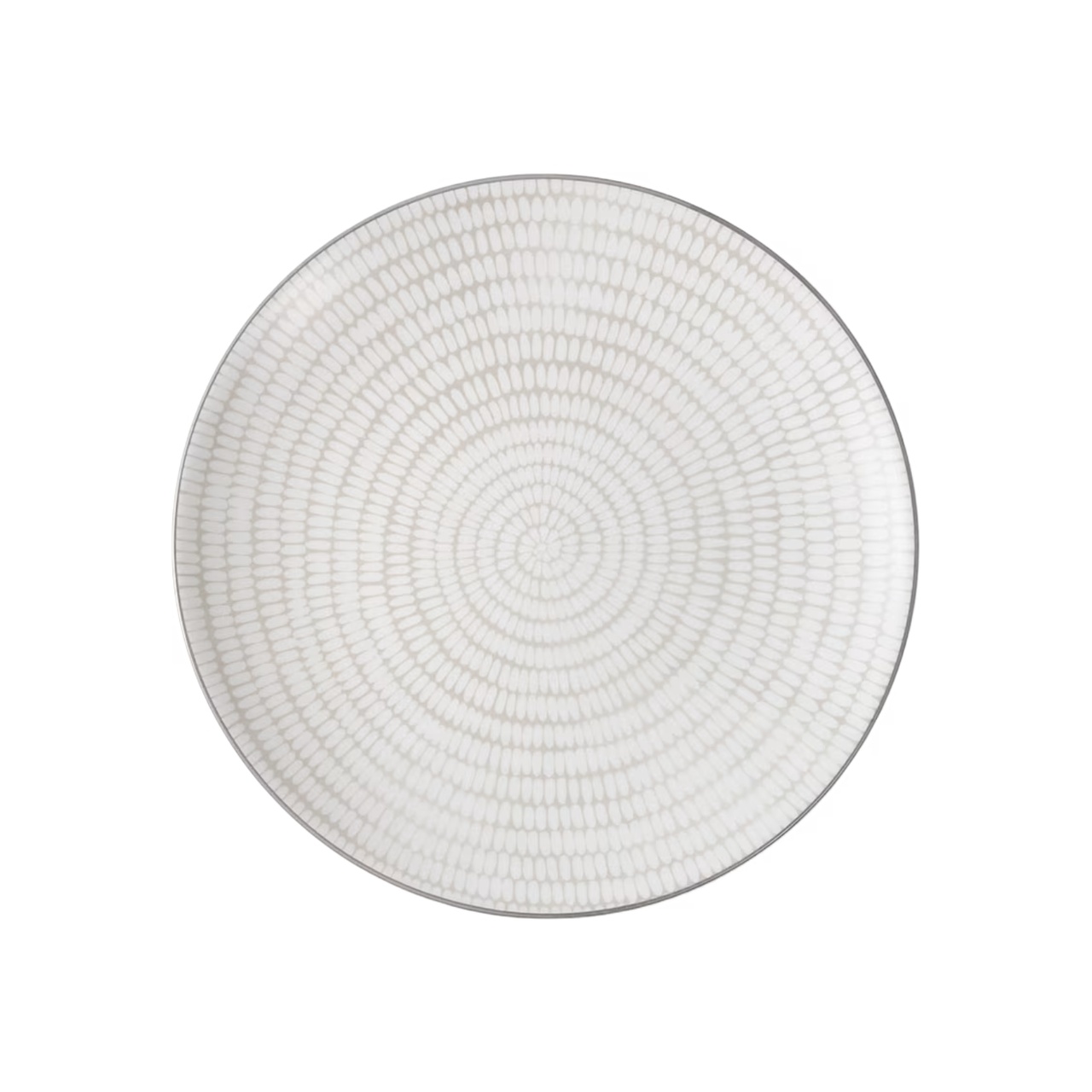 Tallrik Positano prick beige