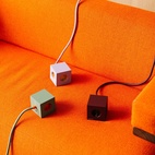 Grenuttag Square 1 USB-C 30W 1,8 m Mulberry Red