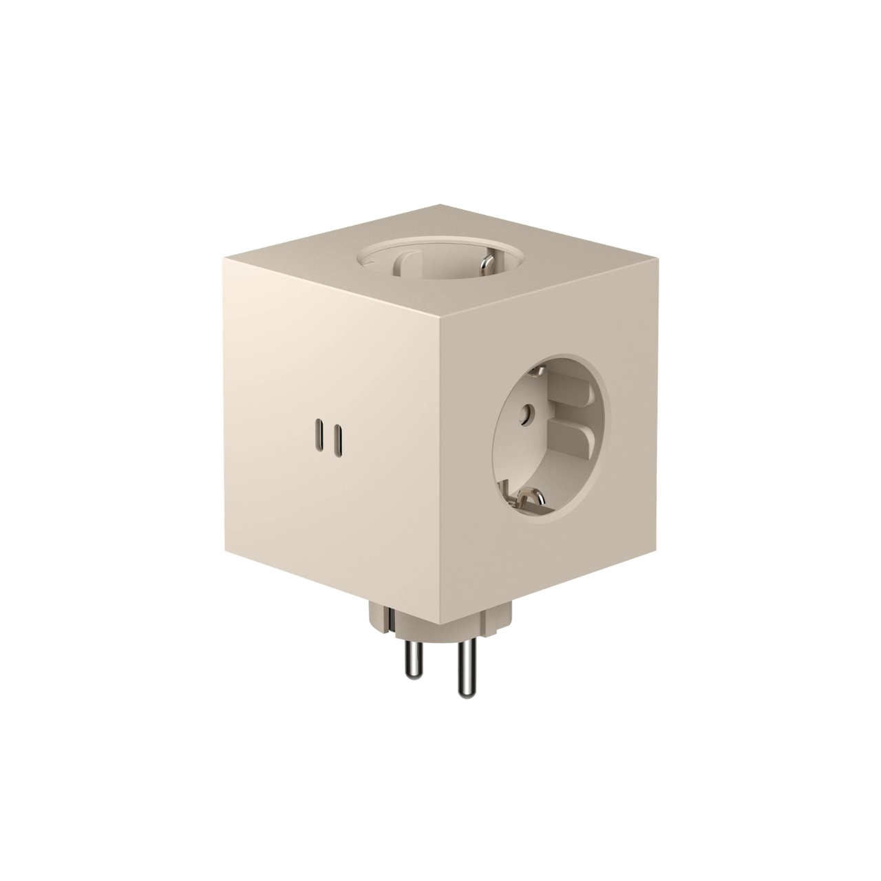 Förgreningsuttag Square 2 USB-C Nomad Sand