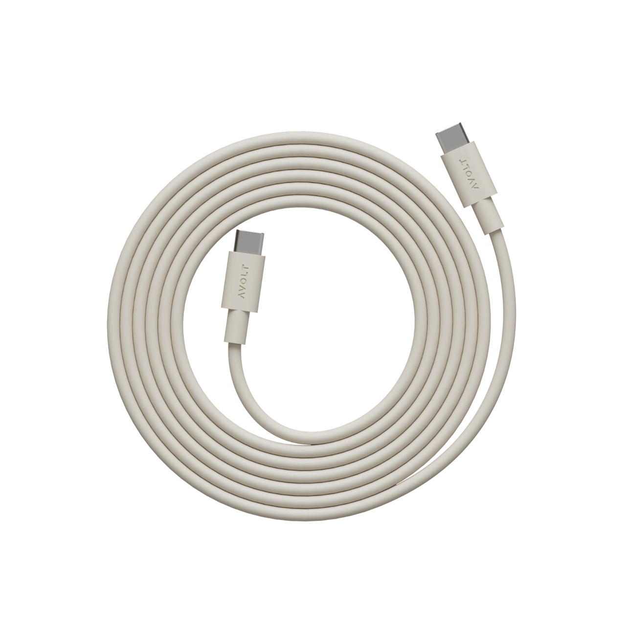 Laddsladd Avolt USB-C 2m Nomad Sand