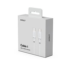 Laddsladd Avolt USB-C 2m Gotland Gray