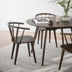 Stol Carmen 2-pack Brun