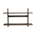Vägghylla Westlock 75x48cm Brun