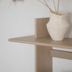 Vägghylla Westlock 75x48cm Vitpigmenterad
