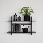 Vägghylla Westlock 75x48cm Brun