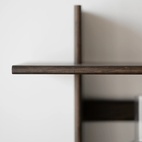 Vägghylla Westlock 75x48cm Brun